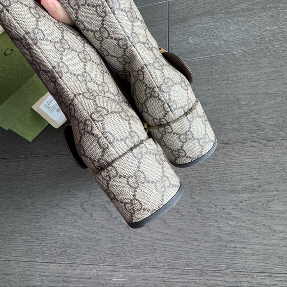 Gucci Blondie GG Supreme ankle-boots - Picture 5 of 7